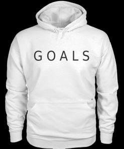 Goals Hoodie White