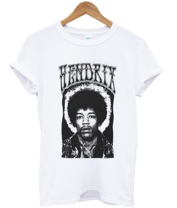 Jimi Hendrix Halo Unisex Tshirt