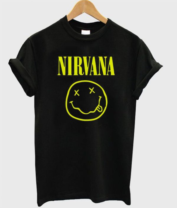 Nirvana Smiley Face Tshirt