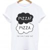Pizza The Fault In My Diet Tshirt