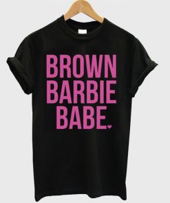 Brown Barbie Babe Tshirt