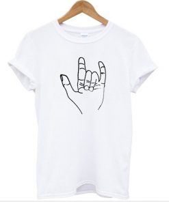 Metal Hand Sign Unisex Tshirt