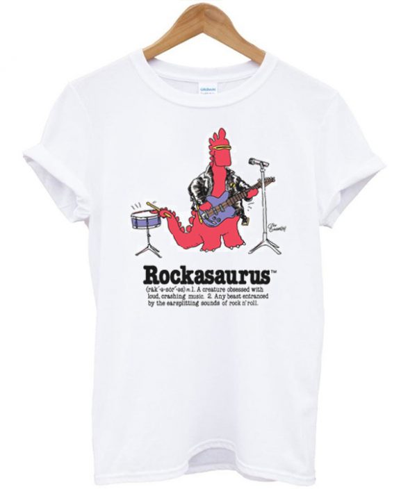 Rock Dino Unisex Tshirt
