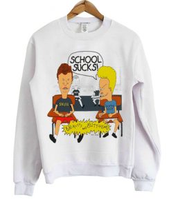 Beavis and Butthead School Sucks Sweatshirt