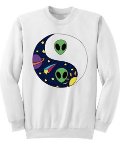 Alien Yin Yang Sweatshirt