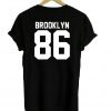 Brooklyn 86 Back T-shirt