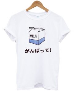 Milk Japanese Kanji T-shirt