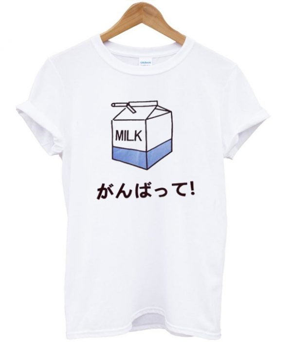 Milk Japanese Kanji T-shirt