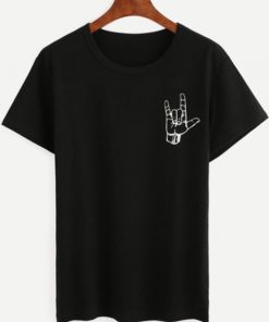 Rock On Hand SIgn T-shirt