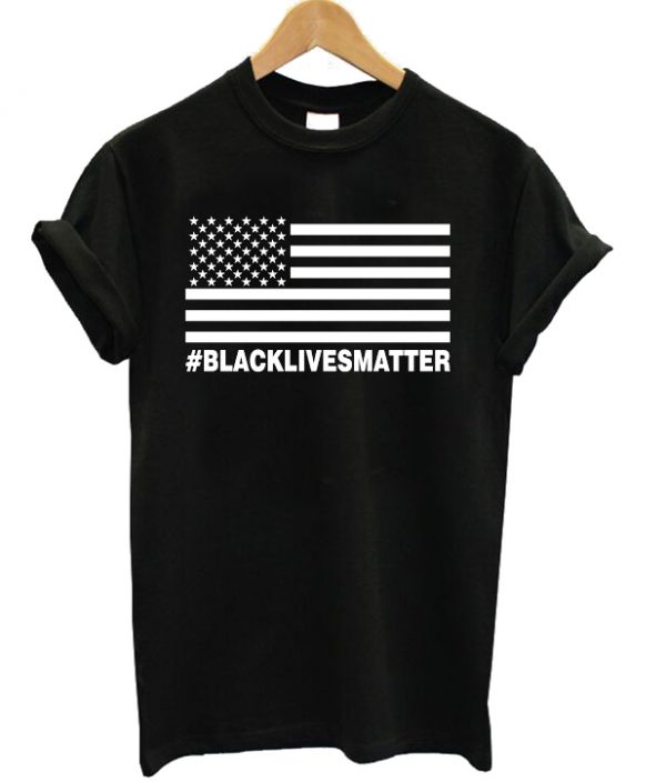 Black Lives Matter Flag T-shirt