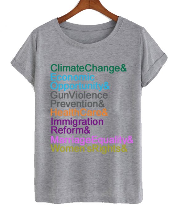 Climmate Change Economic Opportunity T-shirt