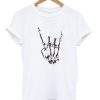 Hand Metal Skeleton T-shirt