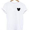 Silhouette Mickey Head T-shirt