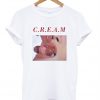 Cream T-shirt