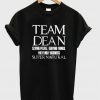 Team Dean Saving People Supernatural T-shirt