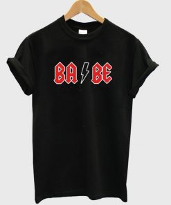 BABE ACDC Parody T-shirt