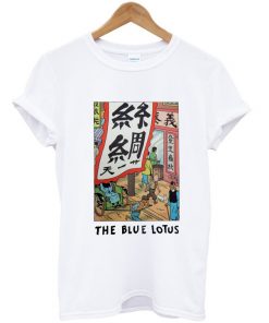 The Blue Lotus Tintin T-shirt
