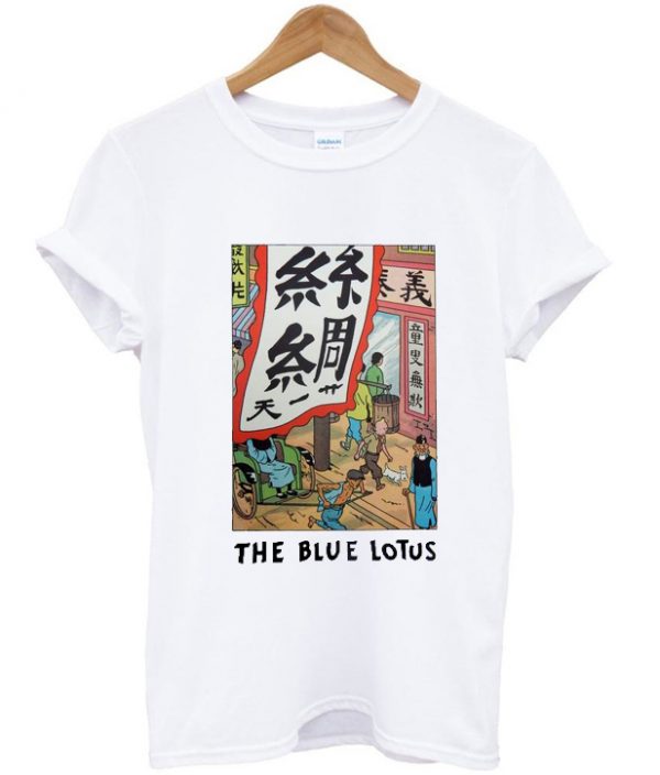 The Blue Lotus Tintin T-shirt