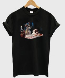 Grumpy Cat And Tramp T-shirt