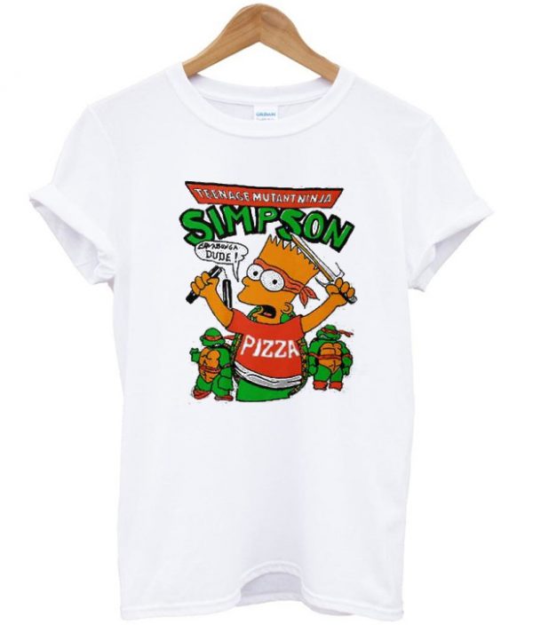 Teenage Mutant Ninja Simpson T-shirt