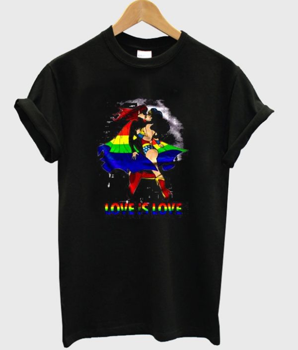 Love Is Love Wonder Woman T-shirt