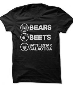 Bears Beets Battlestar Galactica T-shirt