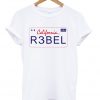 California Rebel USA T-shirt