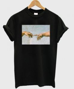 Michelangelo Hands T-shirt