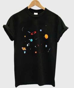 Space Planet Galaxy T-shirt