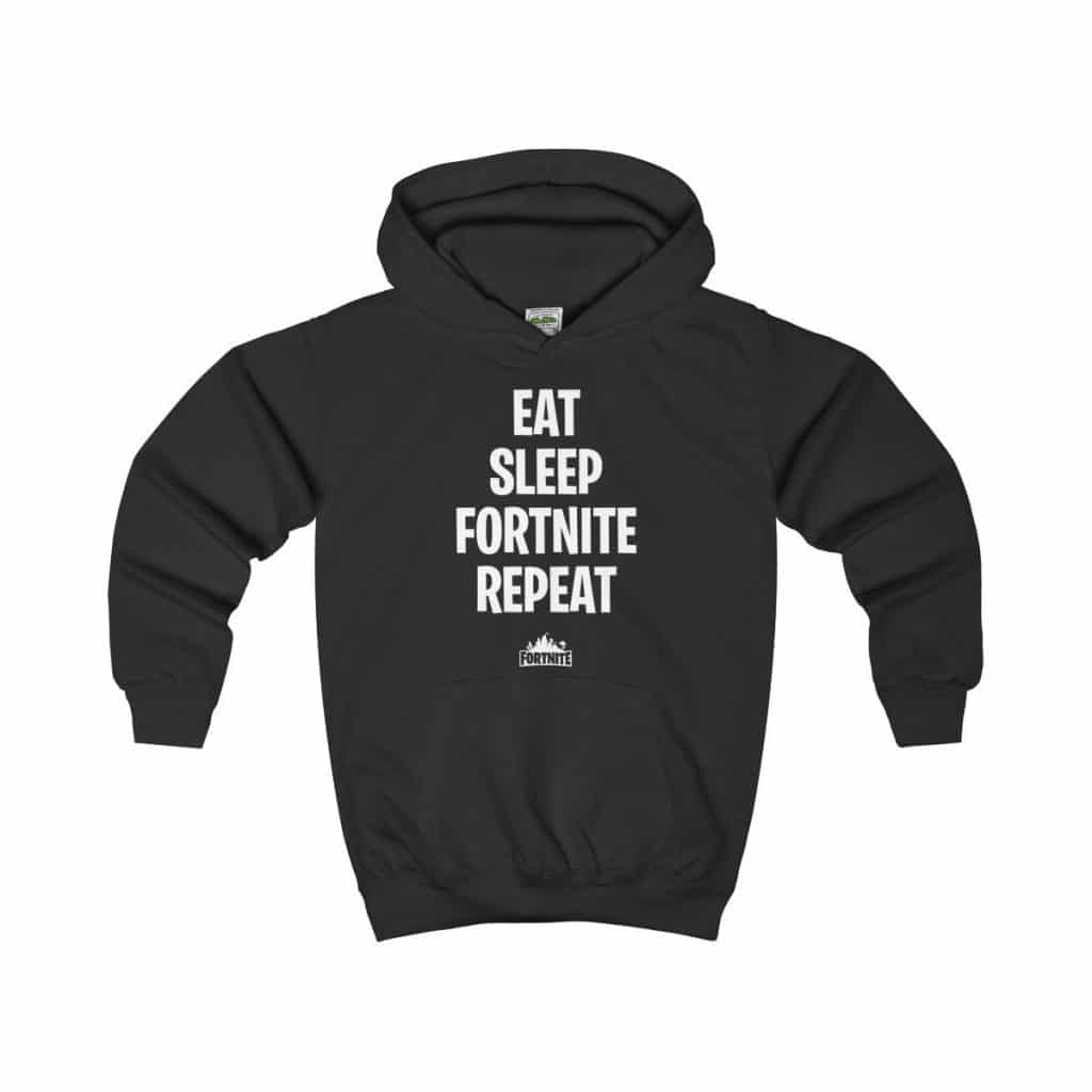 Eat Sleep Fortnite Repeat Hoodie