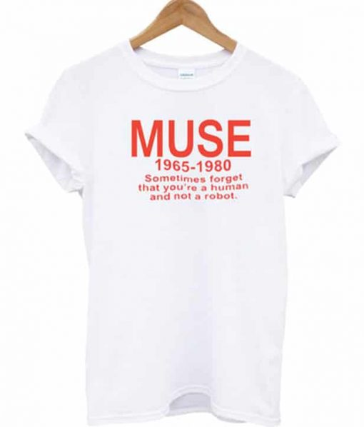 Muse Sometimes Forget T-shirt