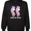 Simpsons Double The Trouble Hoodie