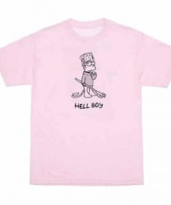 Hellboy Bart Simpson T-shirt