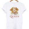 Queen Crest Logo Freddie Mercury T-shirt