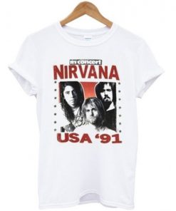 Nirvana USA '91 T-shirt