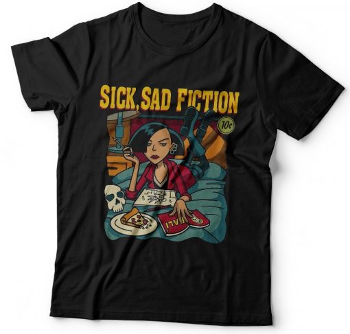 Sick Sad Fiction Daria T-shirt