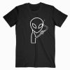 Smoking Alien T-shirt