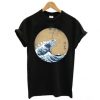 The Great Wave Of Kanagawa Godzilla T-shirt