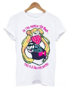 Sailor Moon In The Name Of The Moon T-shirt