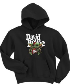 David Bowie Baby Yoda Hoodie