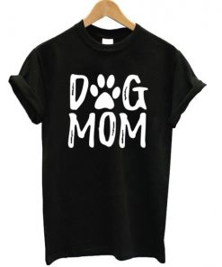 Dog Mom Paw T-shirt