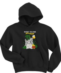 St Patricks Day Don't Blink Just Drink Doctor Brew Hoodie