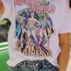 Saving The World Is Girls Job T-shirt