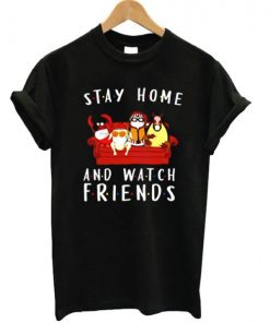 Stay Home And Watch Friends T-shirt