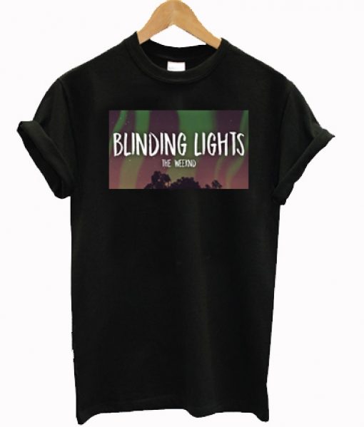 The Weeknd Blinding Lights T-shirt