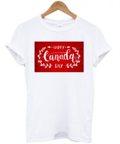 Happy Canada Day Logo T-shirt