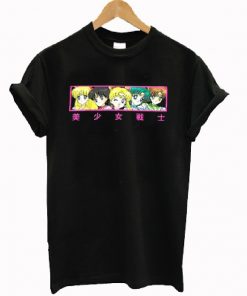 Sailor Moon Friends Anime T-shirt