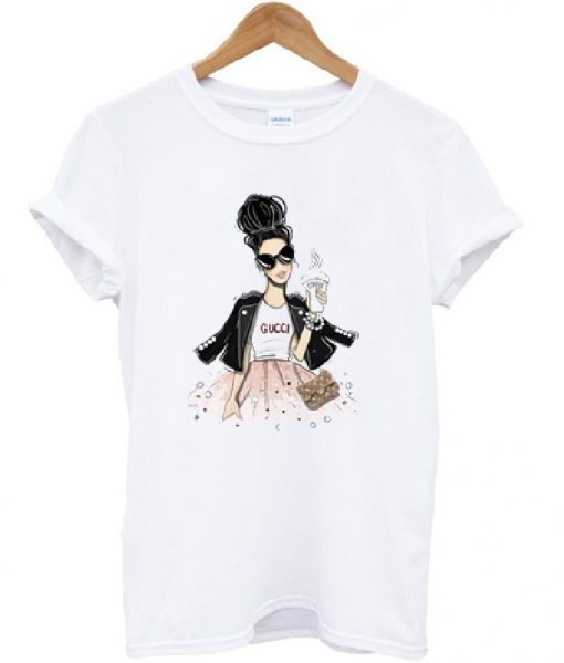 Urban Women Cartoon Gcc T-shirt