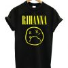 Rihanna Nirvana Meme T-shirt