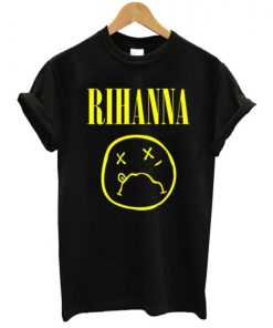 Rihanna Nirvana Meme T-shirt